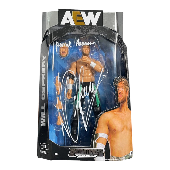 Will Ospreay AEW Unmatched Figure - JSA Autographed