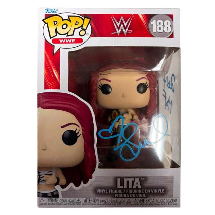 *Preorder* Lita Funko POP #188 - JSA Witnessed Autographed
