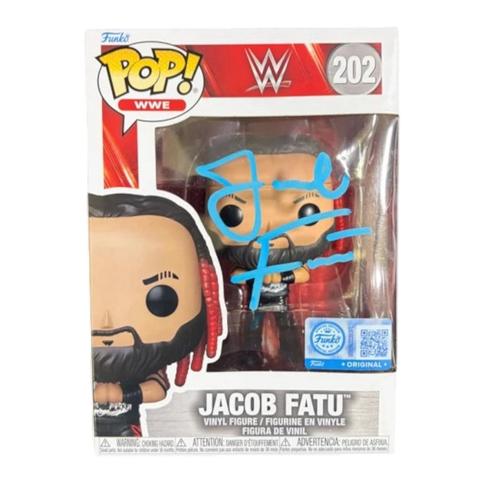 Jacob Fatu Funko POP #202 - JSA Witnessed Autographed