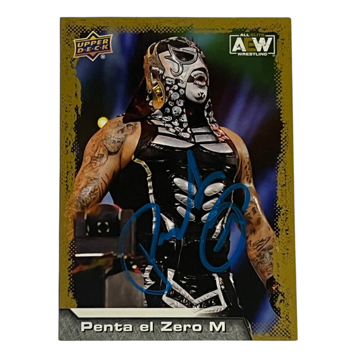 AEW - Penta El Zero M Upper Deck Trading Card - Autographed