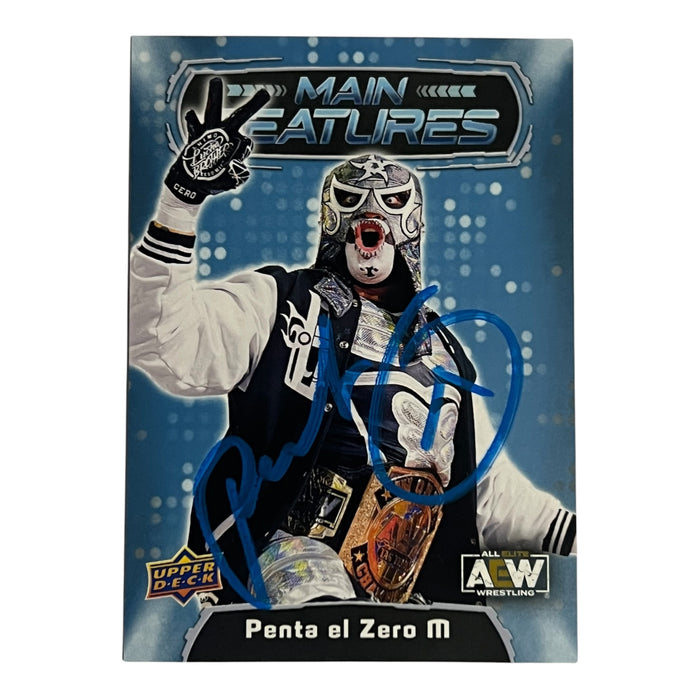 AEW - Penta El Zero M Upper Deck Trading Card - Autographed