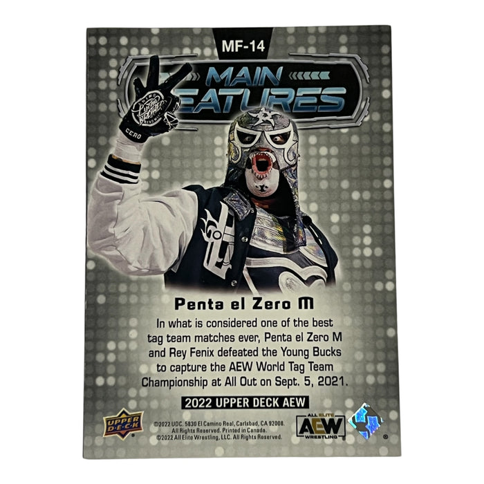 AEW - Penta El Zero M Upper Deck Trading Card - Autographed