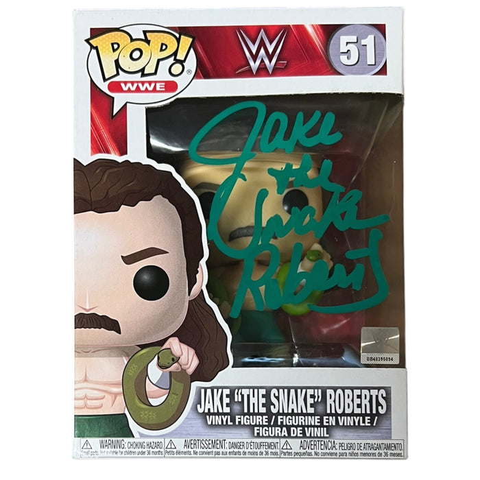 Jake The Snake Robert’s Funko POP #51 - JSA Witnessed Autographed