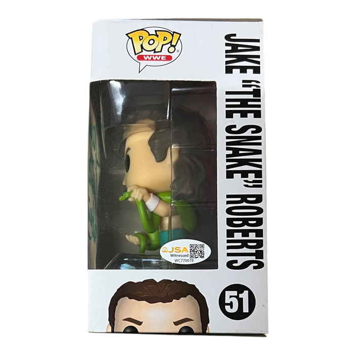 Jake The Snake Robert’s Funko POP #51 - JSA Witnessed Autographed