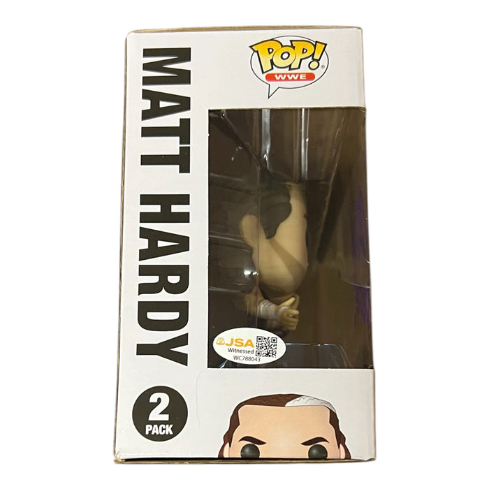 The Hardy Boyz Twin Pack Funko Pop - JSA Autographed