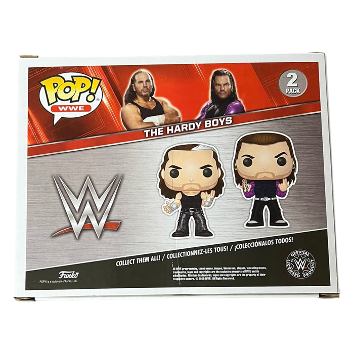 The Hardy Boyz Twin Pack Funko Pop - JSA Autographed