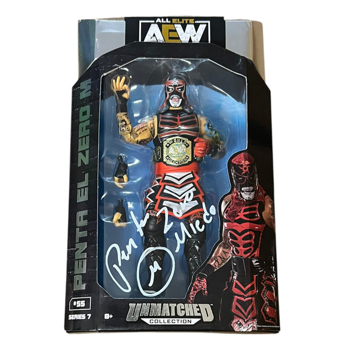 Penta El Zero M AEW Unmatched Figure #14 - Autographed