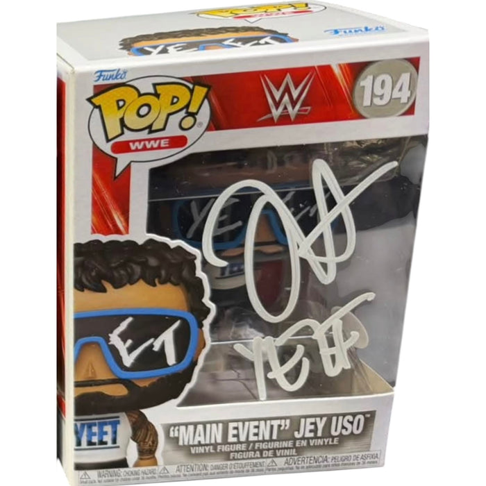 **Preorder** Jey Uso Funko POP #194 - JSA Witnessed Autographed