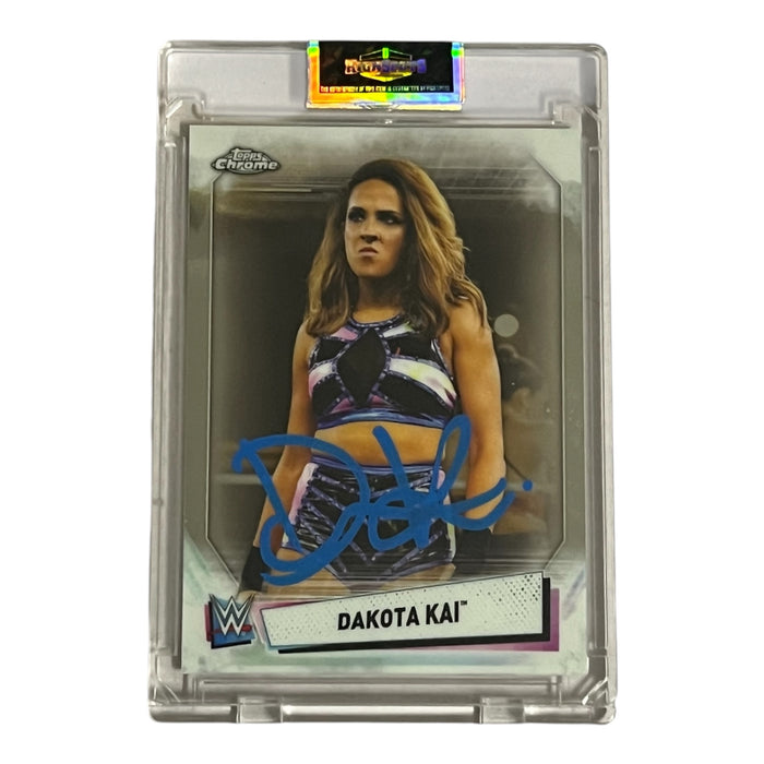 WWE - Dakota Kai Topps Trading Card - Autographed
