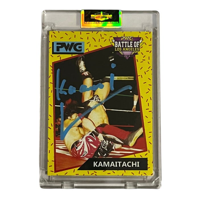 Kamaitachi PWG 2016 Trading Card - Autographed