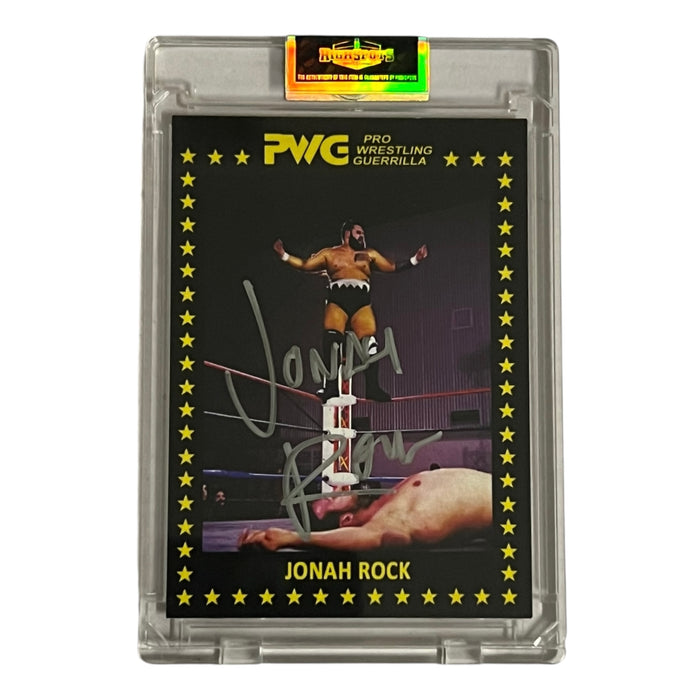 Jonah Rock PWG 2017 Trading Card - Autographed