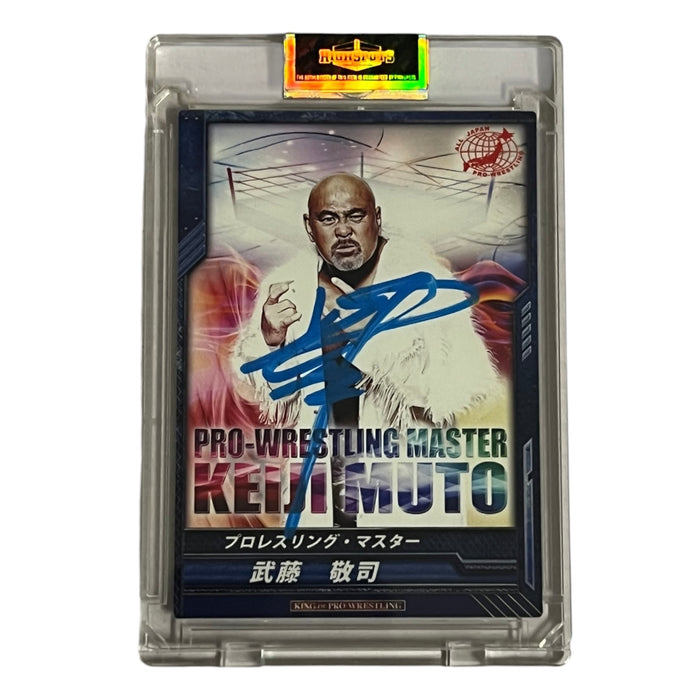 Great Muta NJPW Trading Card - Autographed