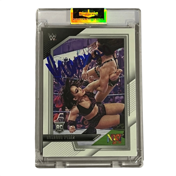 WWE - Roxanne Perez Panini Trading Card - Autographed