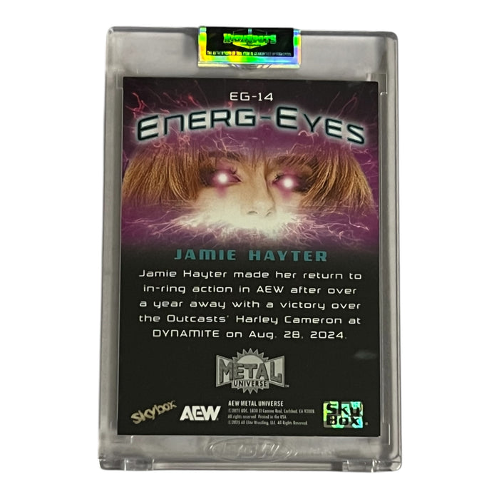 AEW - Jamie Hayter Upper Deck Trading Card - Autographed