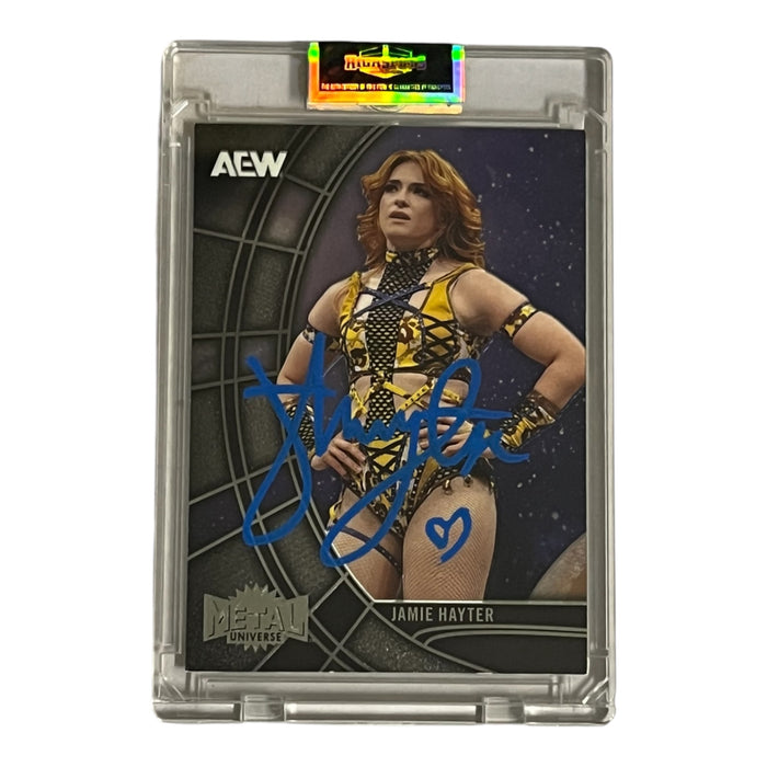 AEW - Jamie Hayter Upper Deck Trading Card - Autographed