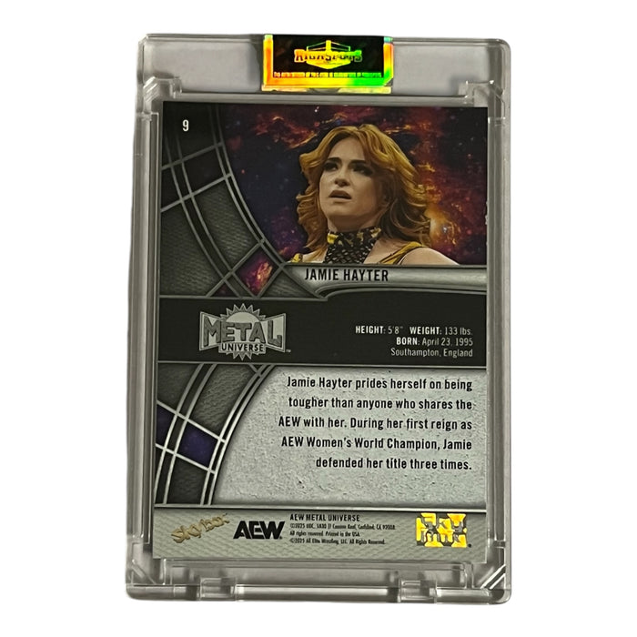 AEW - Jamie Hayter Upper Deck Trading Card - Autographed