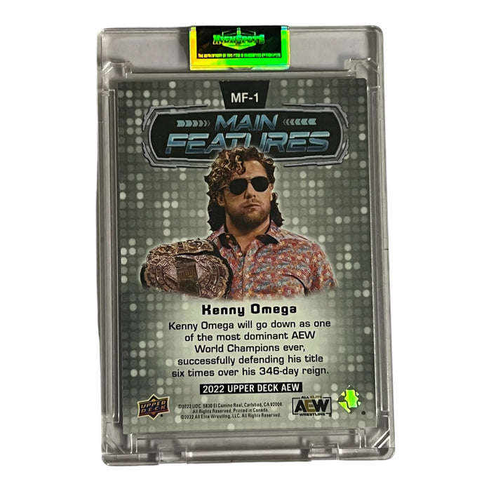 AEW - Kenny Omega Upper Deck Trading Card - Autographed