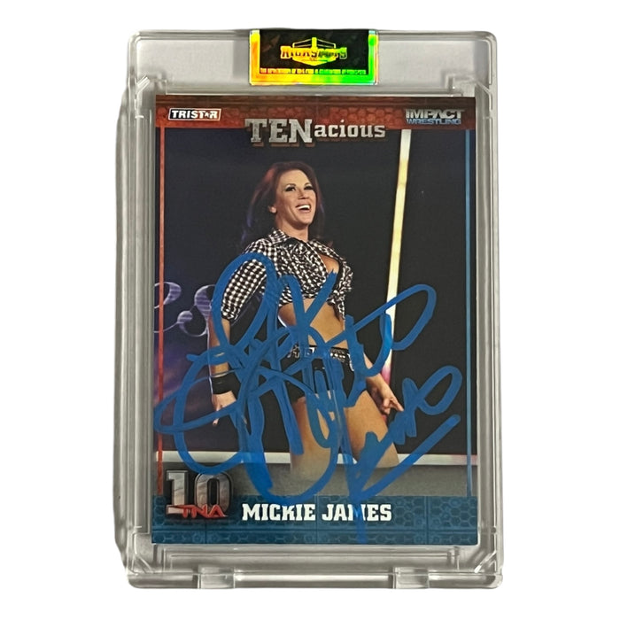 TNA - Mickie James Tristar Trading Card - Autographed