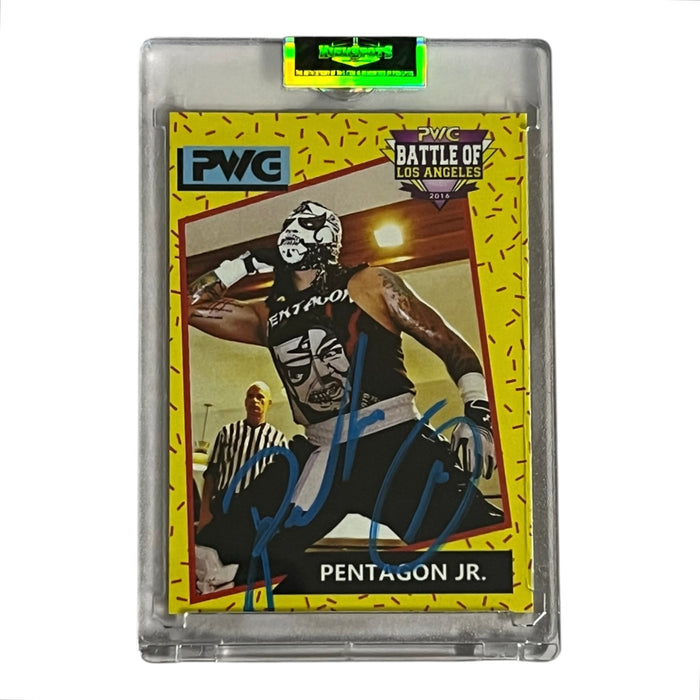Penta El Zero M PWG 2016 Trading Card - Autographed