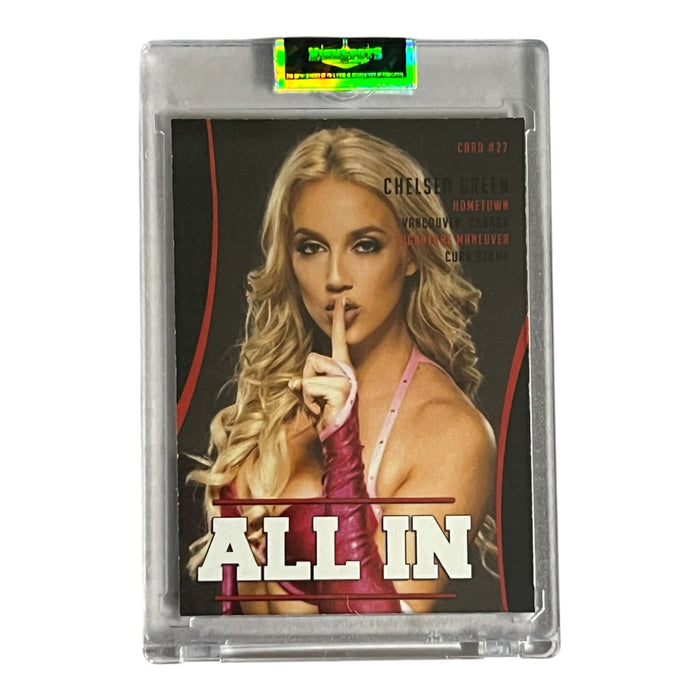 All In - Chelsea Green Trading Card - Autographed