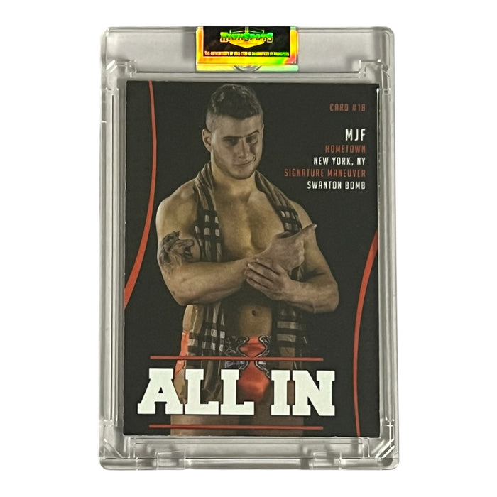 All In - MJF Trading Card - Autographed