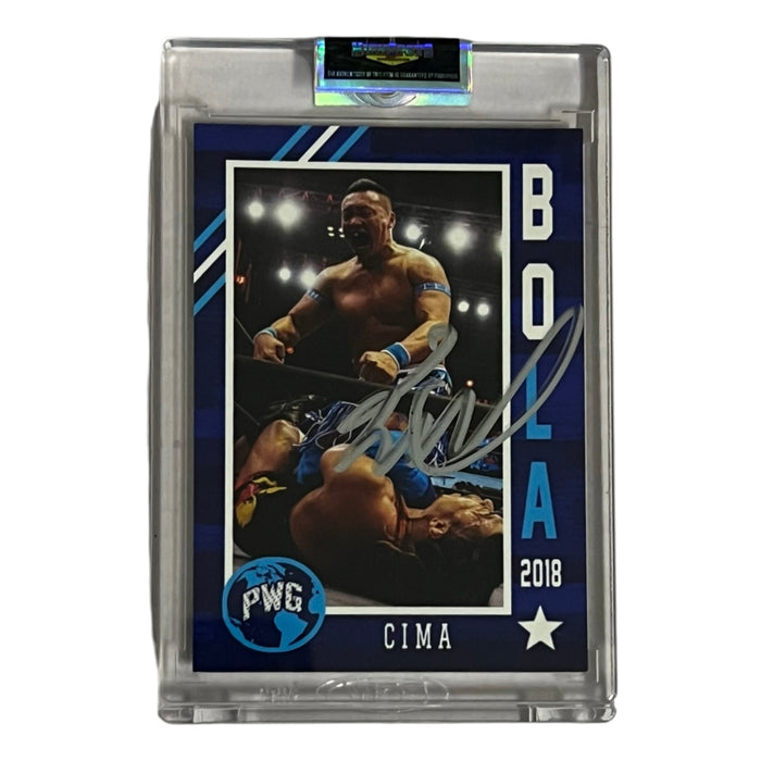 Cima Official PWG Bola 2018 Trading Card - Autographed