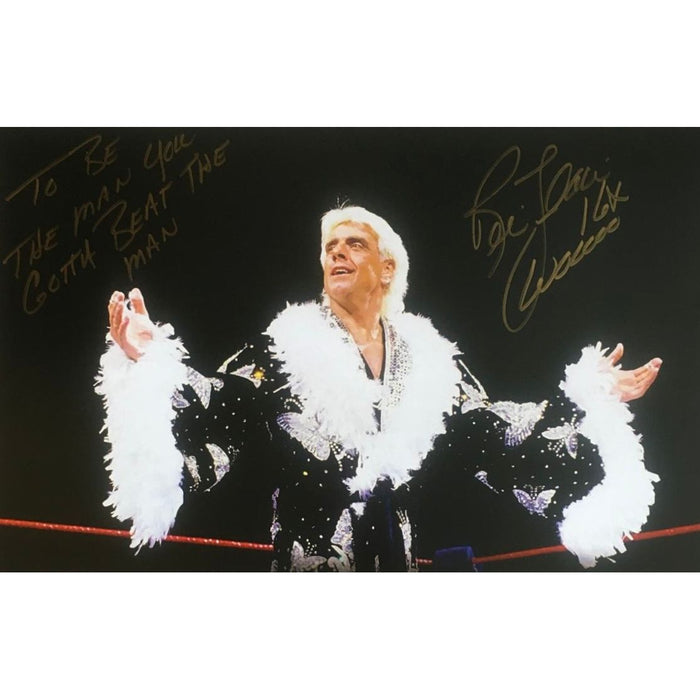 Ric Flair 11x17 with Special Inscription - Autographed