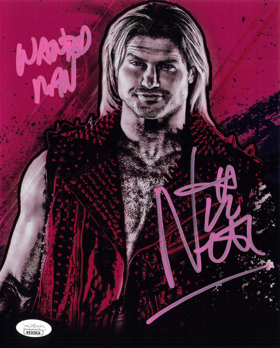 Nic Nemeth Metallic 8 x 10 Promo - JSA Autographed