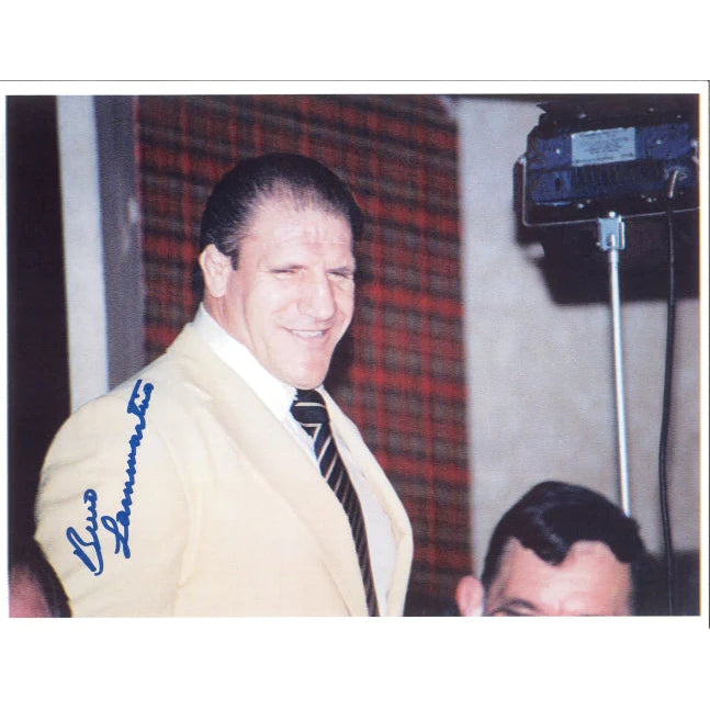 Bruno Sammartino Photo 8.5 x 11 - Autographed