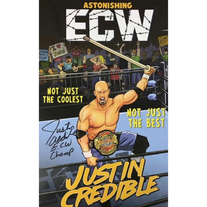 JUSTIN CREDIBLE - 11X17 PRINT - AUTOGRAPHED