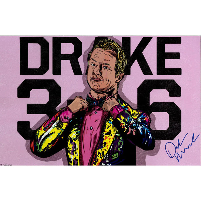 Drake Maverick 11x17 Art Work - AUTOGRAPHED