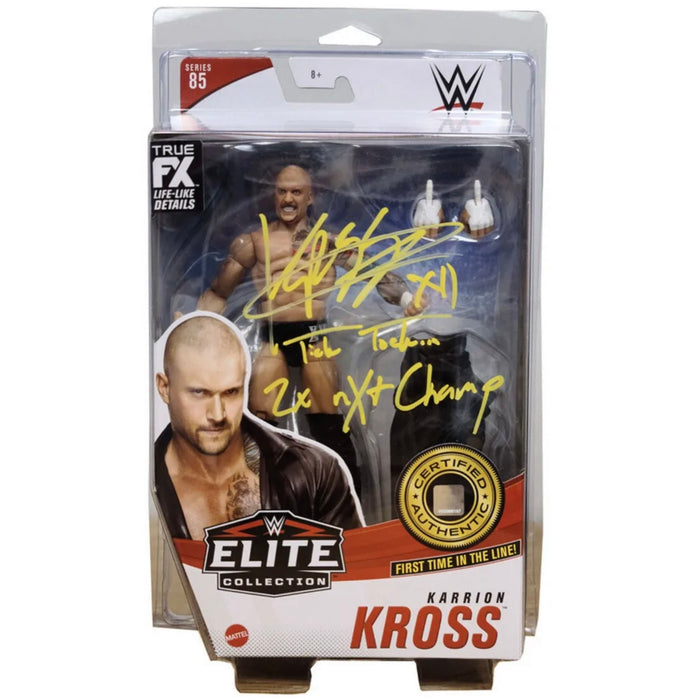 Karrion Kross WWE Elite Series 85 Figure with Protector Case - AUTOGRAPHED