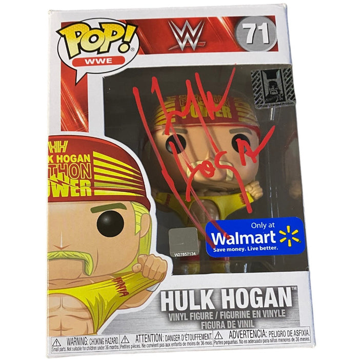 Hulk Hogan Funko POP Figure - AUTOGRAPHED — Highspots UK