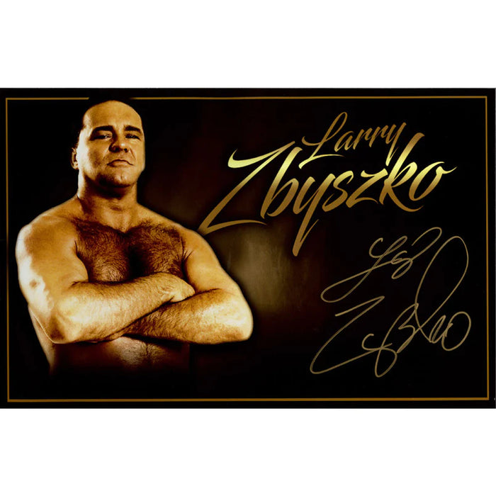 Larry Zbyszko 11x17 Poster - AUTOGRAPHED