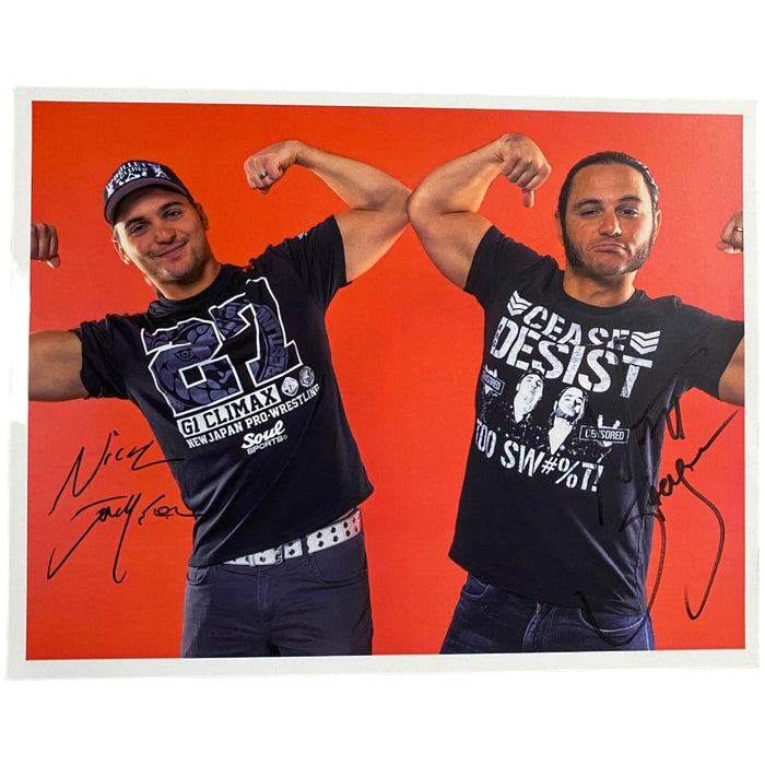 Autographed Young Bucks Promo Picture