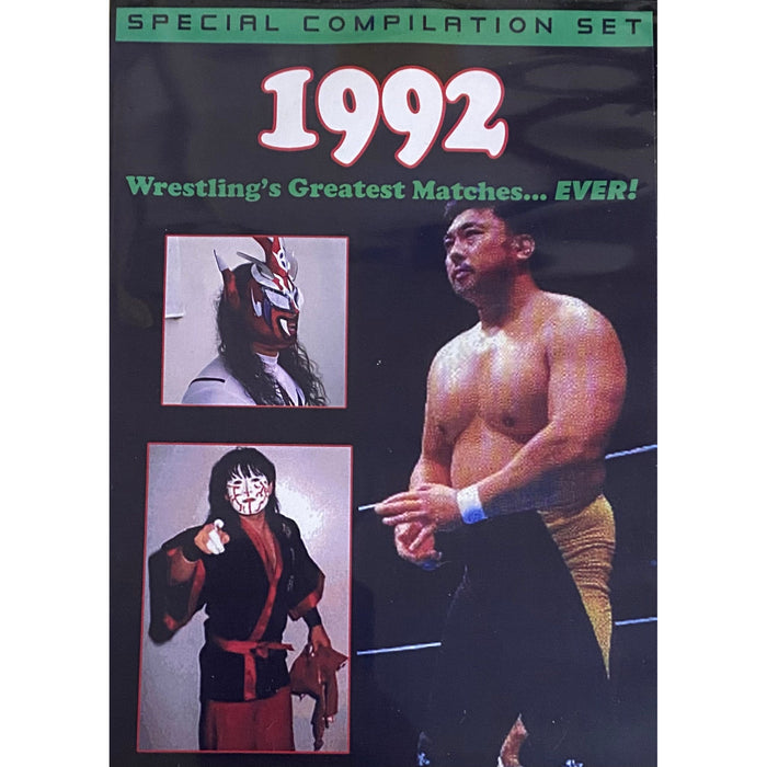 Wrestlings Greatest Matches Ever : 1992 DVD-R