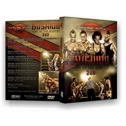 Dragon Gate USA - Bushido Code of the Warrior 2011 DVD