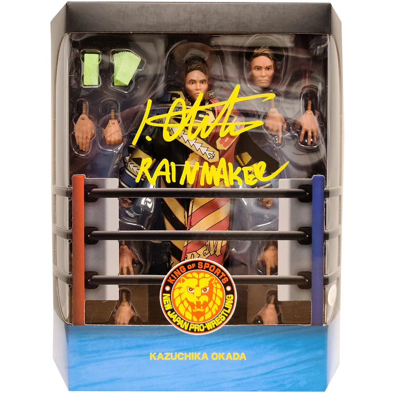 Kazuchika Okada NJPW Super 7 Figure - AUTOGRAPHED — Highspots UK