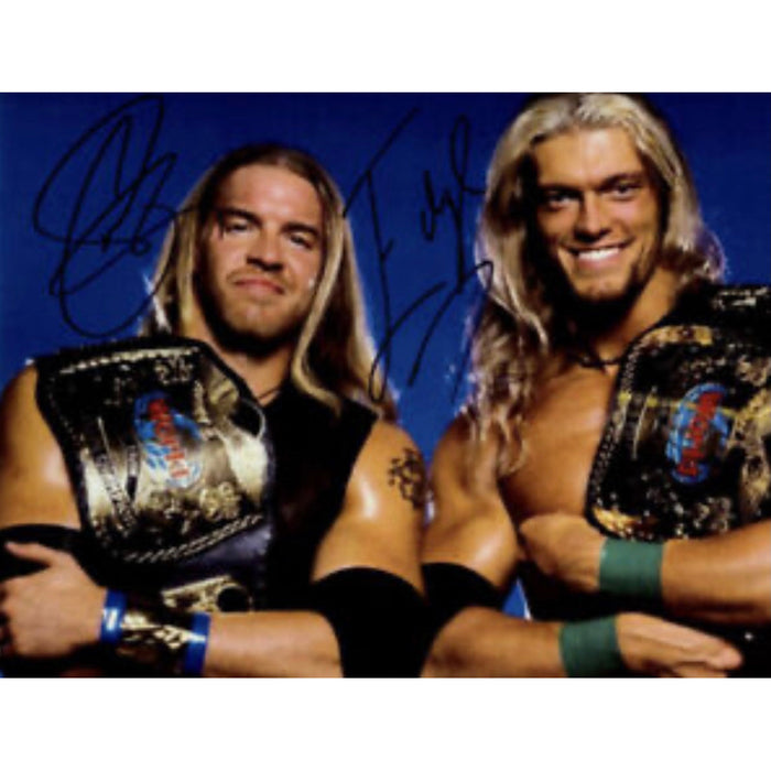 Edge and Christian Promo - AUTOGRAPHED