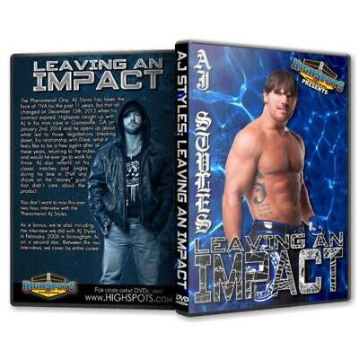 AJ Styles Shoot - Leaving an Impact DVD-R