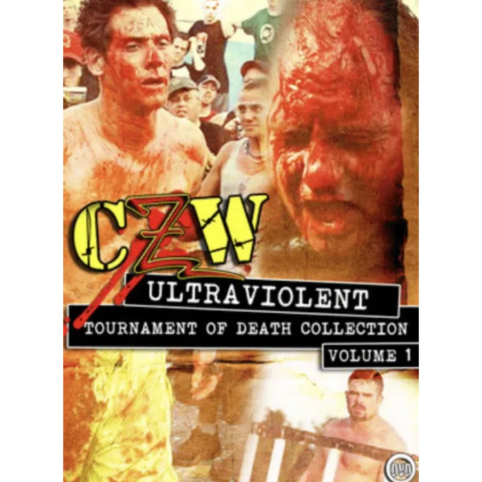 CZW Ultraviolent Tournament of Death Collection - Volume One - 8 DVD-R Set