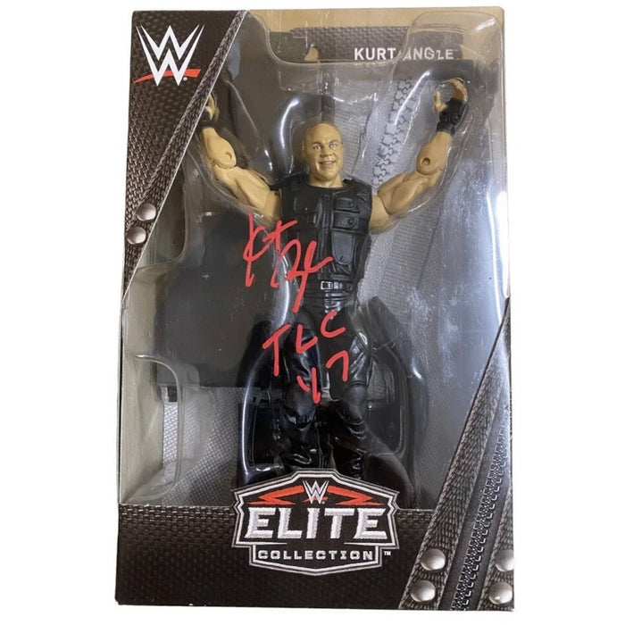 Kurt Angle WWE Elite Figure - AUTOGRAPHED