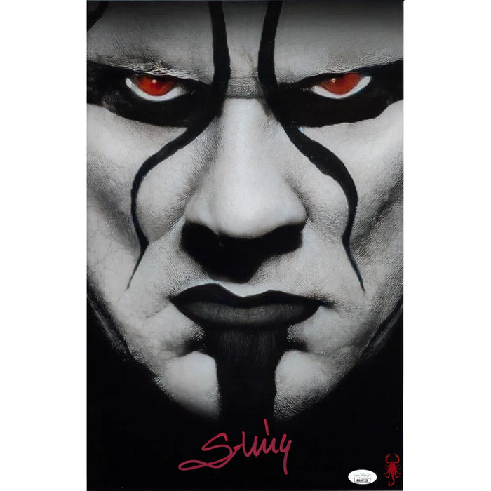 Sting Metallic Spotlight 11 x 17 Poster - JSA AUTOGRAPHED