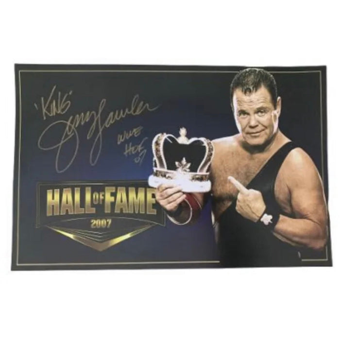 Jerry The King Lawler 11X17 POSTER - AUTOGRAPHED