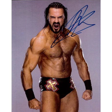 Drew McIntyre Promo - AUTOGRAPHED