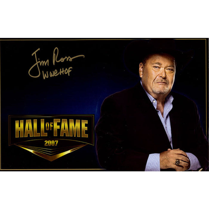 Jim Ross 11x17 Poster - AUTOGRAPHED