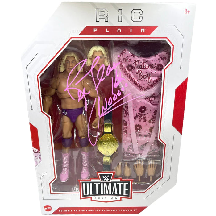 Ric Flair WWE Ultimate Edition Figure - Autographed