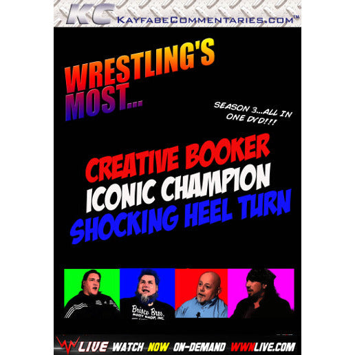 Wrestlings Most - Season Three DVD-R