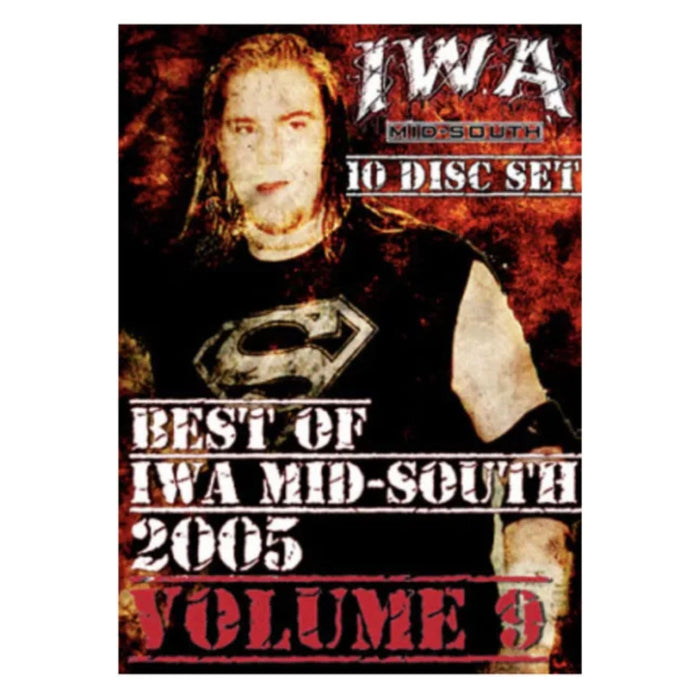IWA Mid-South 10 Disc Set - Best of 2005 Volume 9 DVD-R