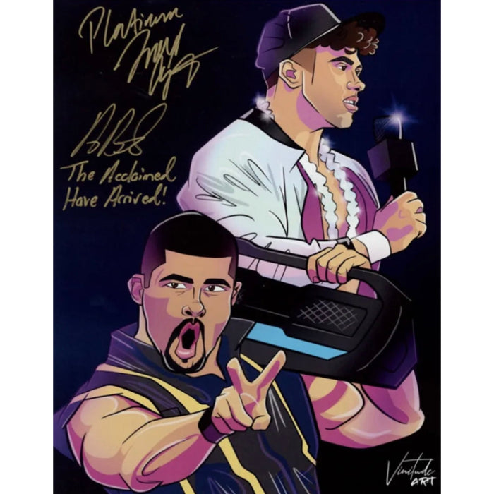 The Acclaimed 11x14 Poster - DUAL AUTOGRAPHED